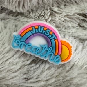Just Breathe Shoe Charm 5/$20